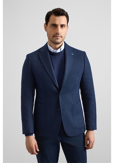 Süvari Lacivert Slim Mono Yaka Torba Cep 6 Drop Klasik Ceket Ct2021600404-m09 Lacivert Süvari Lacivert Slim Mono Yaka Torba Cep 6 Drop Klasik Ceket Ct2021600404-m09 Lacivert
