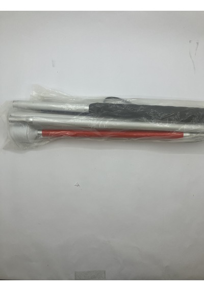 Görme Engelliler İçin Beyaz Baston 5 Katlamalı 120 Cm