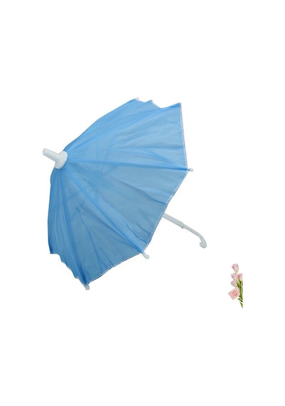 Dekoratif Süs Şemsiyesi. 25 CM - Mavi
