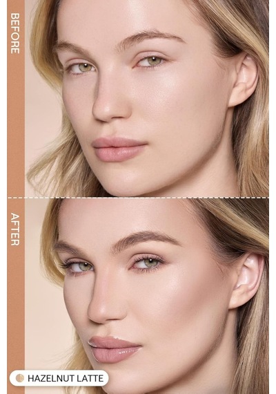 Sheglam 2'si 1 Arada Kontür Ve Aydınlatıcı Çubuk Makyaj Setleri Hazelnut Latte