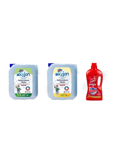 Bingo Çamaşır Suyu 4 Lt + Çamaşır Suyu 4 Lt + Yüzey Tem. Fresh 2.5 Lt 3'lü Set Diğer