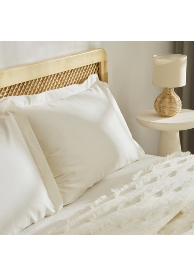 Kaşmir Home Ella Çift Kişilik Yatak Örtüsü Offwhite Beyaz