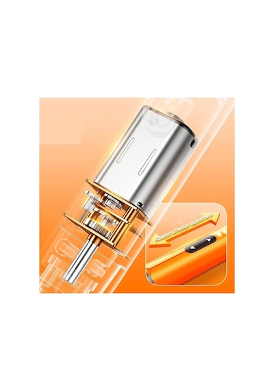 Tk-s001 Mini Şarjlı Tornavida Seti 600mah Type-c, 28 Parça Manyetik Hassas Uçlu Profesyonel Set
