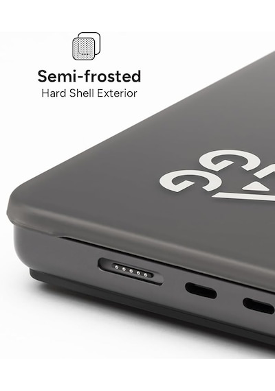 Zagg Apple Uyumlu MacBook Koruma Pro 13 İnç Kılıf Gri