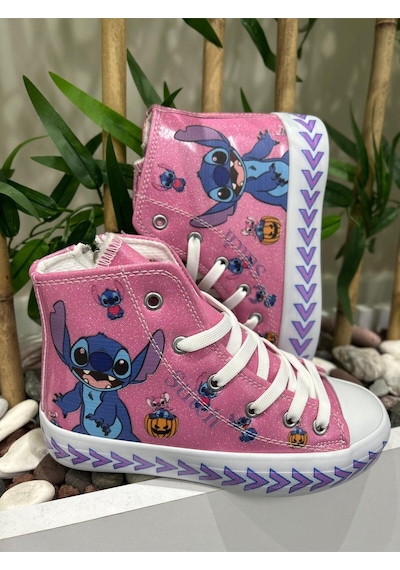 Scarpe Magiche Stich Pembe Ayakkabı 31-35 Numara Arası Işıksızdır Pembe