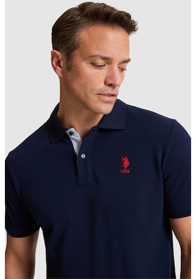 U.s. Polo Assn. Erkek Lacivert Tişört Basic 50322314-vr033