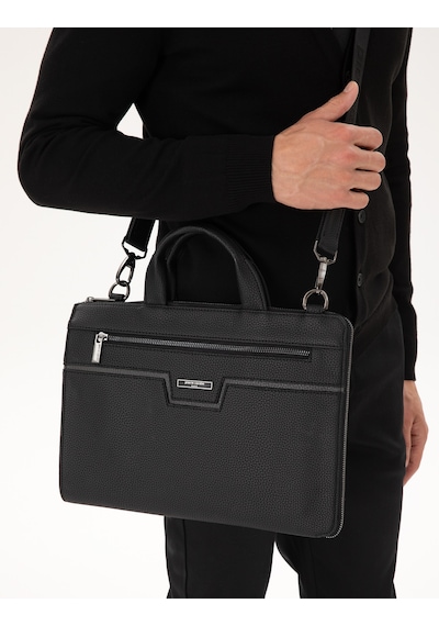 Pierre Cardin Erkek Siyah Çanta 50305679-vr046 Siyah