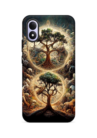 Kılıfland Xiaomi Redmi Note 17 5g Uyumlu Kılıf Boutique Baskılı Resimli İkili Ağaç Pcode -036 Çok Renkli