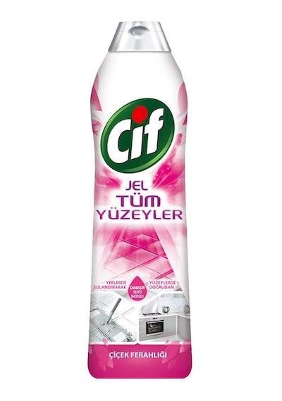 Cif Jel Tüm Yüzeyler Yüzey Temizleyici Çiçek Ferahlığı 750 ML