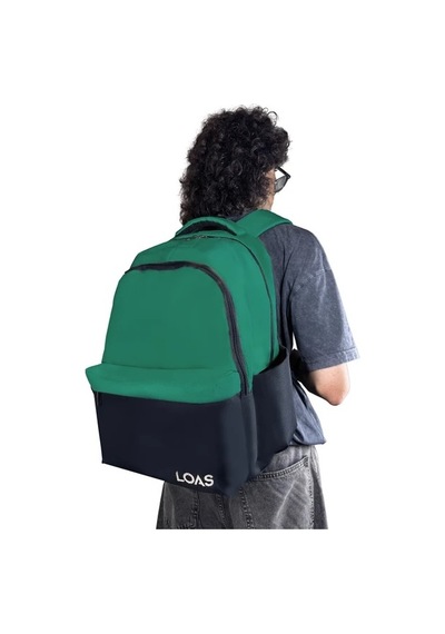 Loas L-edu22 Yeşil Renk Okul Çantası/sırt Çantası