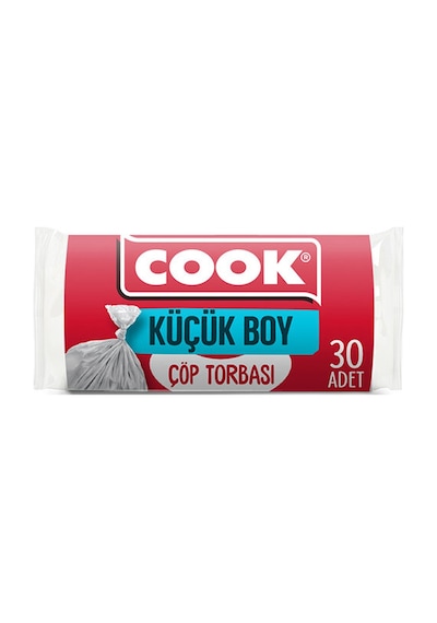 3 Adet Cook Çöp Torbası Küçük Boy 30'lu