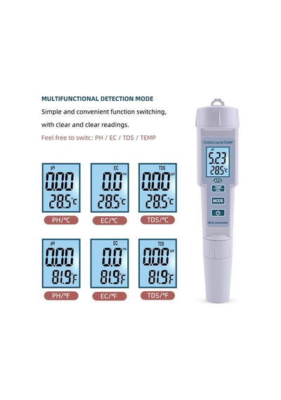 Ph-686 4'ü 1 Arada Ph Metre Tds Ec Ve Sıcaklık Ölçer