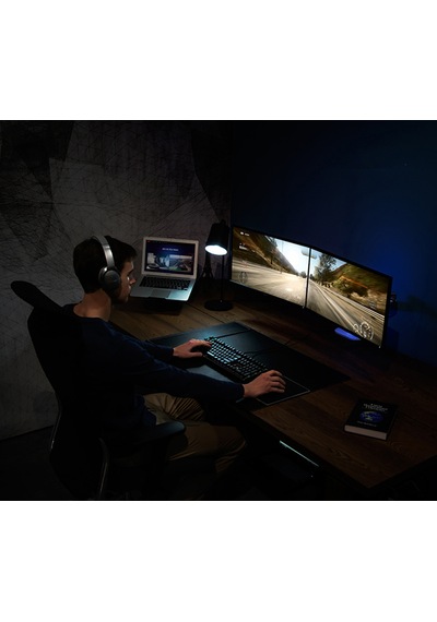 Monozone 2li Çift Kol Monitör Tutucu Led Tv Full Hareketli Çelik