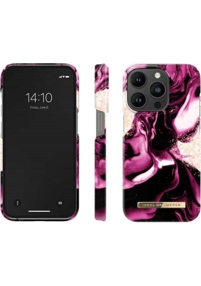 Fashion Case Apple Uyumlu iPhone 14 Pro Pembe