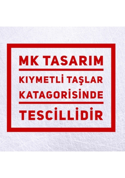 Mk Tasarım Gerçek Ametist Taşı Bileklik Mkt34007 Çok Renkli
