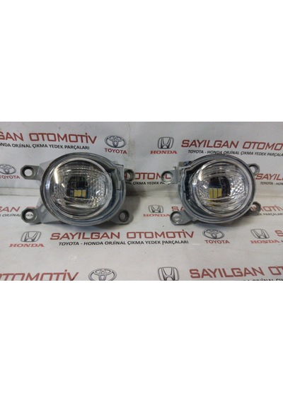Toyota Corolla Uyumlu Sis Farı Ledli 2019 2020 2021 Sağ Sol Sol (Şöför Tarafı)