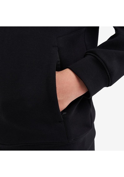 Lescon Siyah Çocuk Fermuarlı Kapüşonlu Sweatshirt