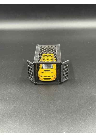 1:64 Ölçekli Nakliye Konteyneri - Siyah