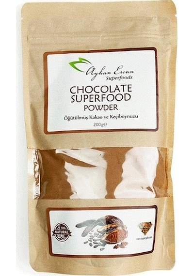 Ayhan Ercan Chocolate Superfood Powder Kakaolu İçecek Tozu 200 G