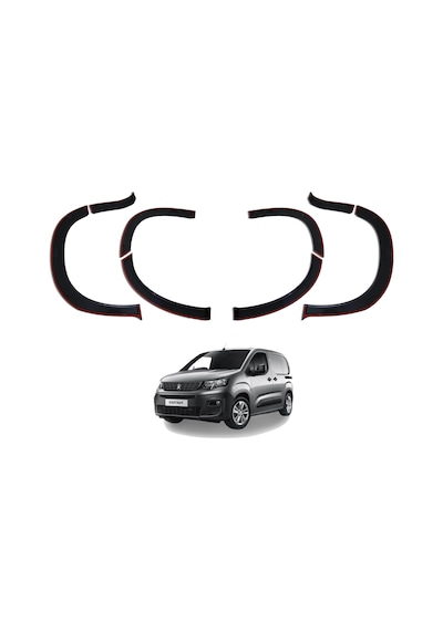 Peugeot Partner Dodik Seti - Çamurluk 8 Parça 2018-2024