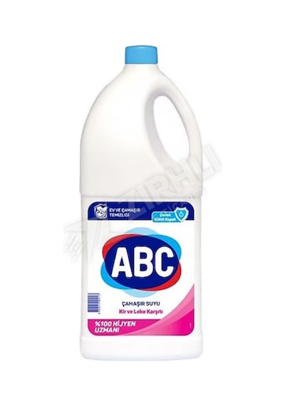 2 Adet Abc Çamaşır Suyu Kir & Leke Karşıtı 4 Lt Diğer