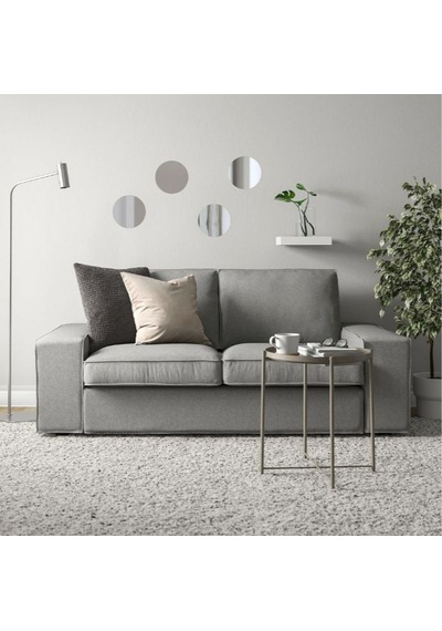 Ikea Fargek Duvar Aynası 20 Cm 4'lü Gri