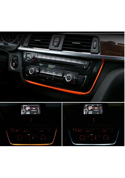Bmw F32 F33 Klima Çerçevesi Paneli Ledli Işıklı Piano Black