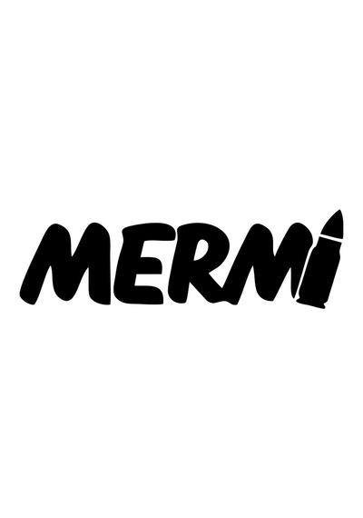 Mermi Araba Sticker 17x17 Cm Siyah