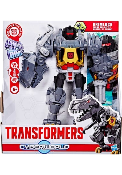 Hasbro Transformers Cyberworld Grimlock Chomp & Battle 9 İnç Aksiyon Figürü