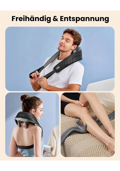Rahat Shiatsu Boyun Ve Omuz Masaj Aleti, Isı Ve Titreşim Özellikli Kablosuz 3d Boyun Ve Sırt Masaj Aleti, Şarj Edilebilir Masaj Yastığı, İdeal Hediyeler Rahat Shiatsu Boyun Ve Omuz Masaj Aleti, Isı Ve Titreşim Özellikli Kablosuz 3d Boyun Ve Sırt Masaj Aleti, Şarj Edilebilir Masaj Yastığı, İdeal Hediyeler