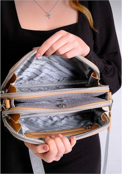Just Polo Omuz Askılı Çapraz Kadın Çantası Gri 05110198