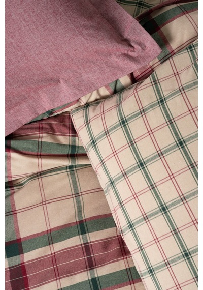 Cotton Box Warm Flanel Tek Kişilik Nevresim Takımı Jamil Bordo