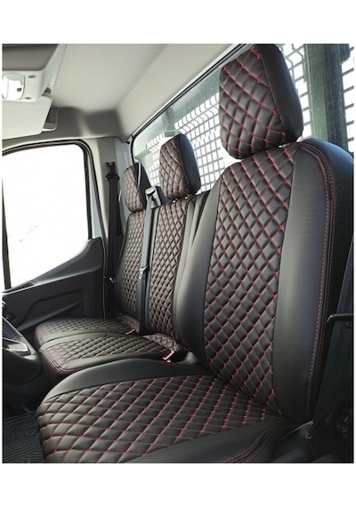 Ford Transit 2021 Araca Özel Deri Tek Kabin Oto Koltuk Kılıfı (500434652)