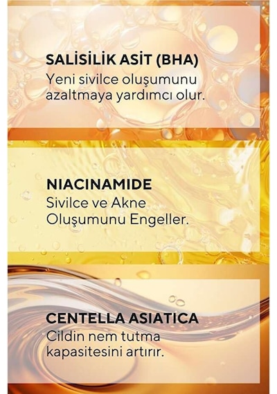 Salisilik Asit Tonik 2x200 Ml - Niacinamide, Sitrik Asit Ve Zinc Pca İçeren Yağ Dengeleyici Ve Gözenek Görünümü Dengeleyici Yüz Toniği, Yağlı Ve Karma Ciltler İçin