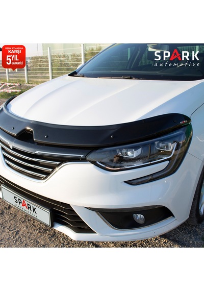 Renault Megane 4 2016- Yılı Ve Sonrası Uyumlu Kaput Rüzgarlığı 3mm