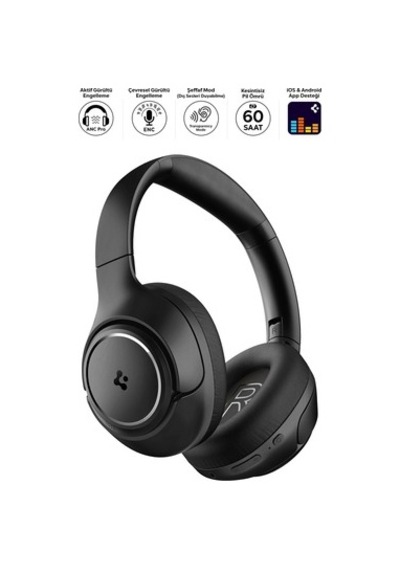 Kulak Üstü Bluetooth Kulaklık, Aktif Gürültü Engelleme Ve Yüksek Kalite