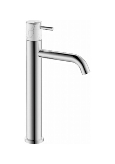 Fontana Krom Yüksek Lavabo Bataryası Krom&mermer