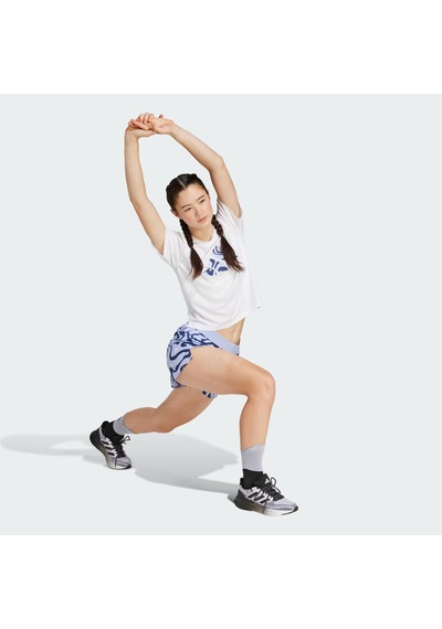 Adidas Run It Brand Love Kadın T-shirt Jd2349 Beyaz