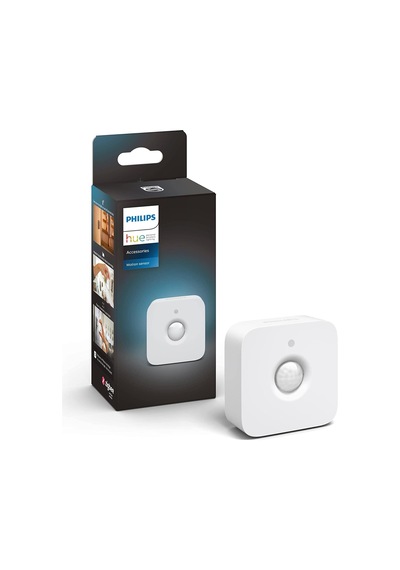 Philips Hue Hareket Sensörü, Kablosuz, Mıknatıslı Montaj, 5 M Menzil, 5.5 X 5.5 X 2 Cm