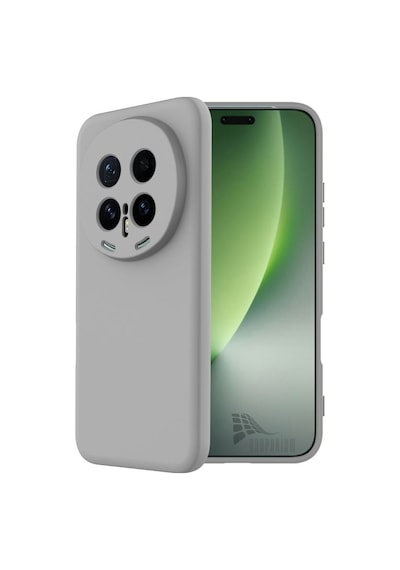 Honor Magic 8 Pro Uyumlu Silikon Kılıf - Pastel Renk Tonu Kamera Korumalı Esnek Kapak - Gri Gri