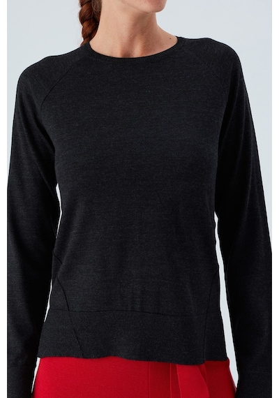 Peraluna Vanessa Pullover Merino Yünlü Yanları Yırtmaçlı Ince Kadın Triko Kazak Antrasit Melanj-antrasit Antrasit Peraluna Vanessa Pullover Merino Yünlü Yanları Yırtmaçlı Ince Kadın Triko Kazak Antrasit Melanj-antrasit Antrasit