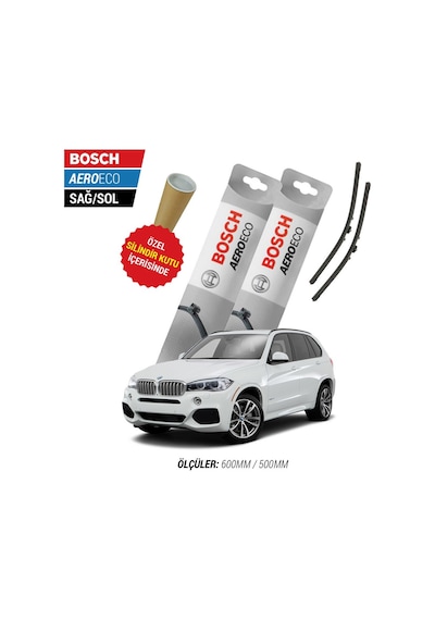 Bosch Aeroeco Bmw X5 F15/F85 Silecek Takımı (2014-2018)
