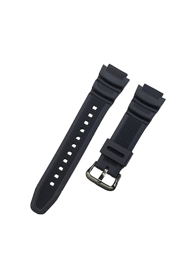 Casio Sgw-300h-1a, Sgw-400h-1b Saat Uyumlu Siyah Renk Silikon Saat Kordonu Kayışı Diğer