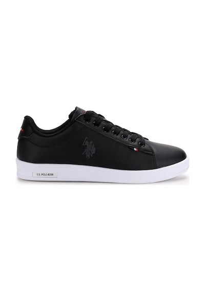 U.s. Polo Assn. Franco 3pr Anatomik Orijinal Ürün Rahat Unisex Sneaker Ayakkabı Siyah  -  Beyaz