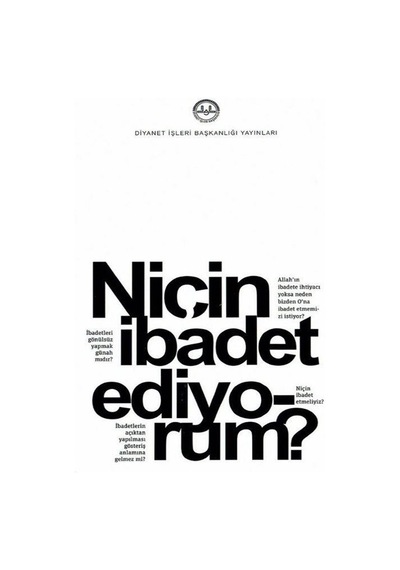 Niçin İbadet Ediyorum?- Diyanet İşleri Başkanlığı