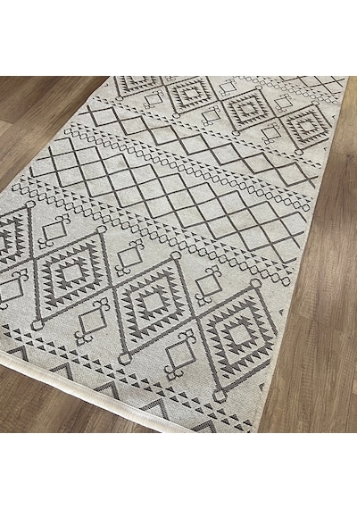 Hoom Rugs Fresh Cool 405 Yıkanabilir Krem Modern Halı Krem