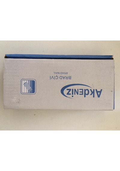 Akdeniz 18-25 Brad Çivi 2.5 CM Çivi Parke Çakma Tabanca Çivisi 25