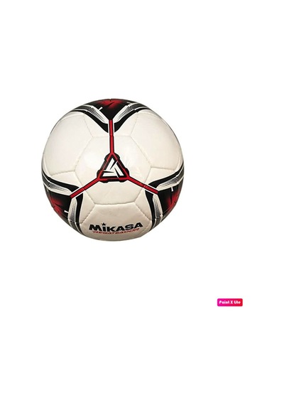 Regateador Sentetik Deri Halı Saha Futbol Topu 5 Numara El Dikişli + Pompa + Havlu Bileklik Kırmızı