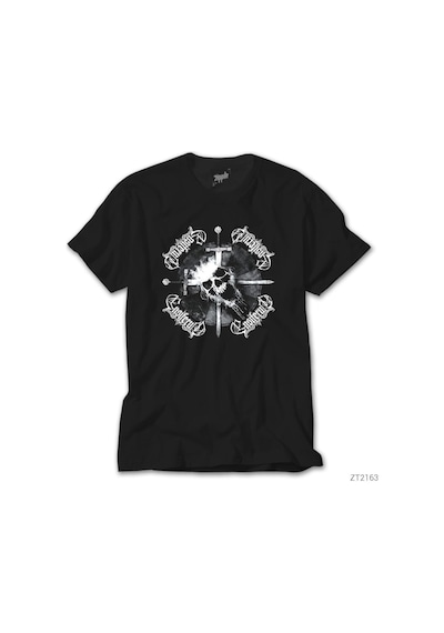 Ensiferum Skull Siyah Tişört