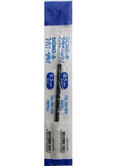 Dong A My Gel İğne Uçlu Kalem Refili 05 Mm Mavi